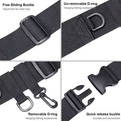 Adjustable Waist Rod Holder Portable Carp Fishing Rod Inserter.