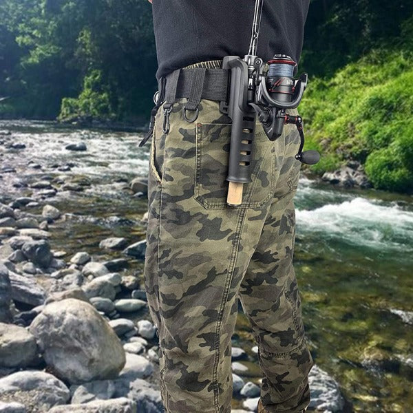 Adjustable Waist Rod Holder Portable Carp Fishing Rod Inserter.