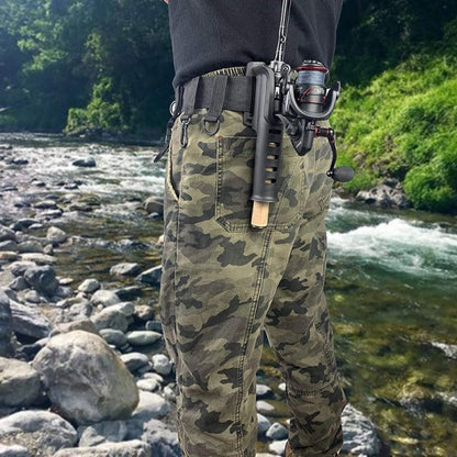 Adjustable Waist Rod Holder Portable Carp Fishing Rod Inserter.