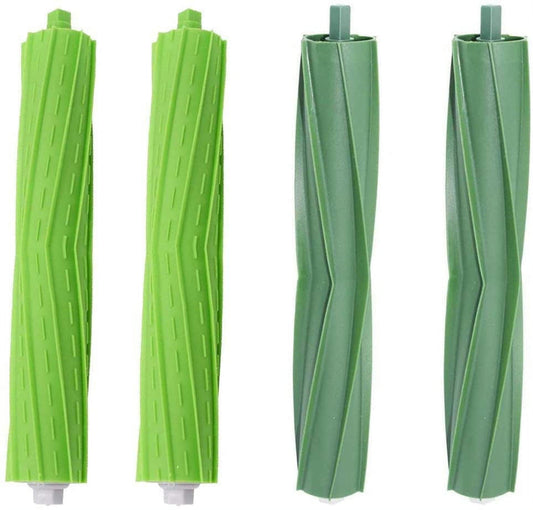 Replacement Parts for iRobot Roomba E, I and J Series - Includes Multi-Surface Rubber Brush & High Performance Filter 1+1.