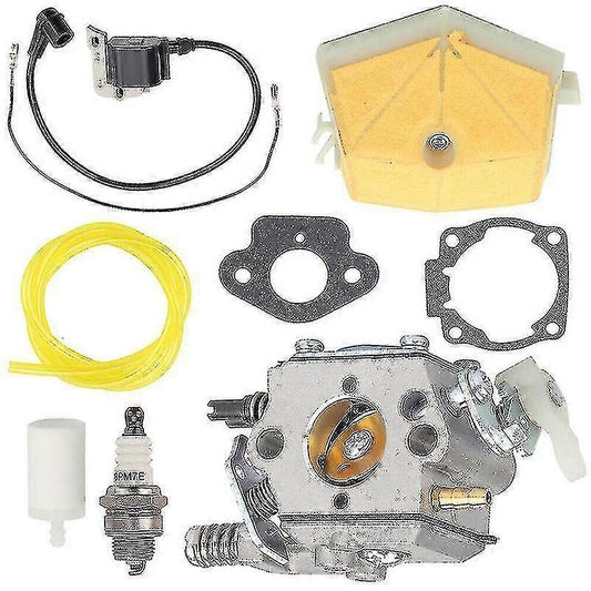 (Special Offers!) Carburetor Kit for Husqvarna 50 51 55 61 254 257 261 262 Chainsaw Walbro Wt170 Carburetor Spark Plug Fuel Filter Carburetor New â Max.