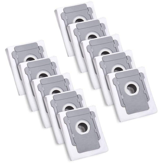 iRobot Roomba i7 i3 i4 i6 j7 i8 S9 E5 E6 E7 Clean Base Vacuum Cleaner Bags, 10-pack.