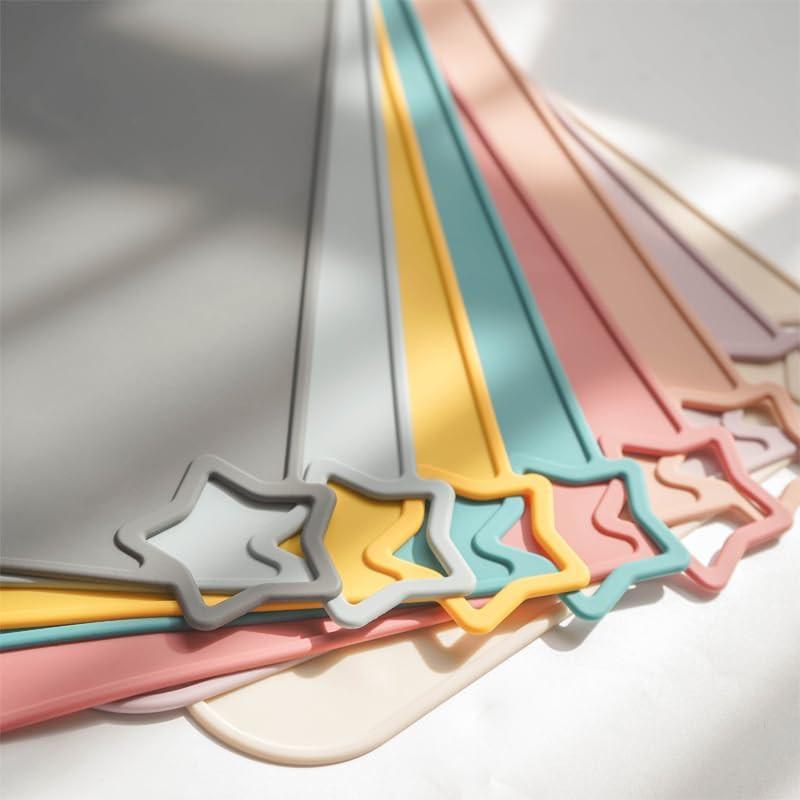 Moonkie Silicone Baby Placemat, 2-Pack | Non-Slip Design, BPA-Free | Washable Placemats for Kids (Light Mauve/Skin Tones) Light Mauve/Skin Tones.