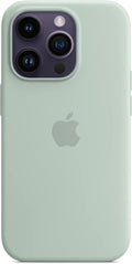 Apple Silicone Case with MagSafe Compatible for iPhone 14 Pro.