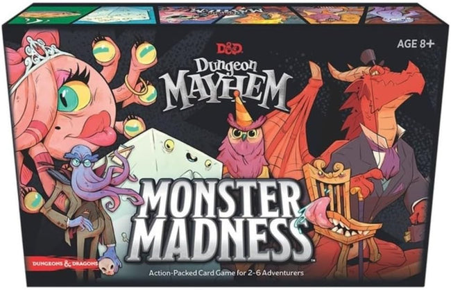 Dungeons & Dragons Dungeon Mayhem Card Game: Monster Madness. Hover Image