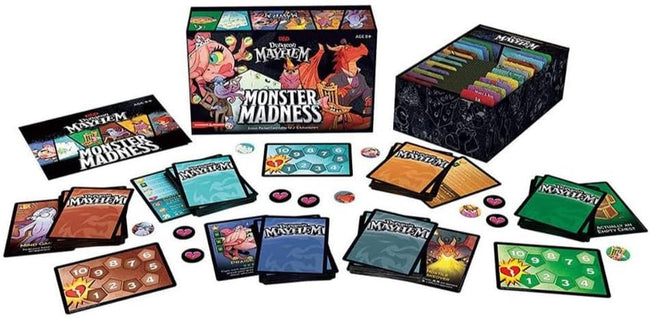 Dungeons & Dragons Dungeon Mayhem Card Game: Monster Madness Main Image
