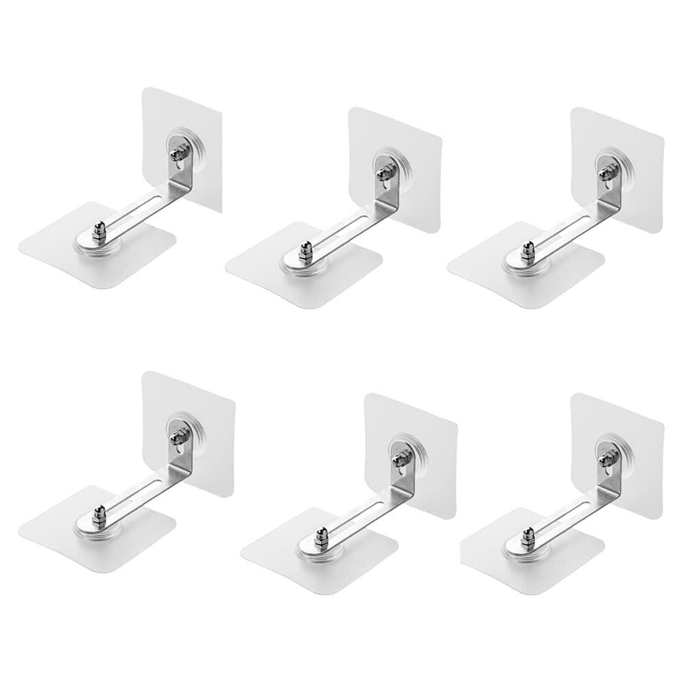 pcs Furniture Wall Anchors without drilling the wall Install anti-tip furniture with kit proofing Attach the shelf to the wall to prevent furniture from falling.