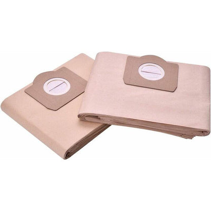 10-pack 6.959-130.0 Paper vacuum cleaner bag A 2201/2204/2504 for Karcher WD3 WD3P Wet and dry vacuum cleaner Replacement.