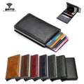 Card Holder with RFID & NFC Protection - Choose your color! Dark brown Dark brown