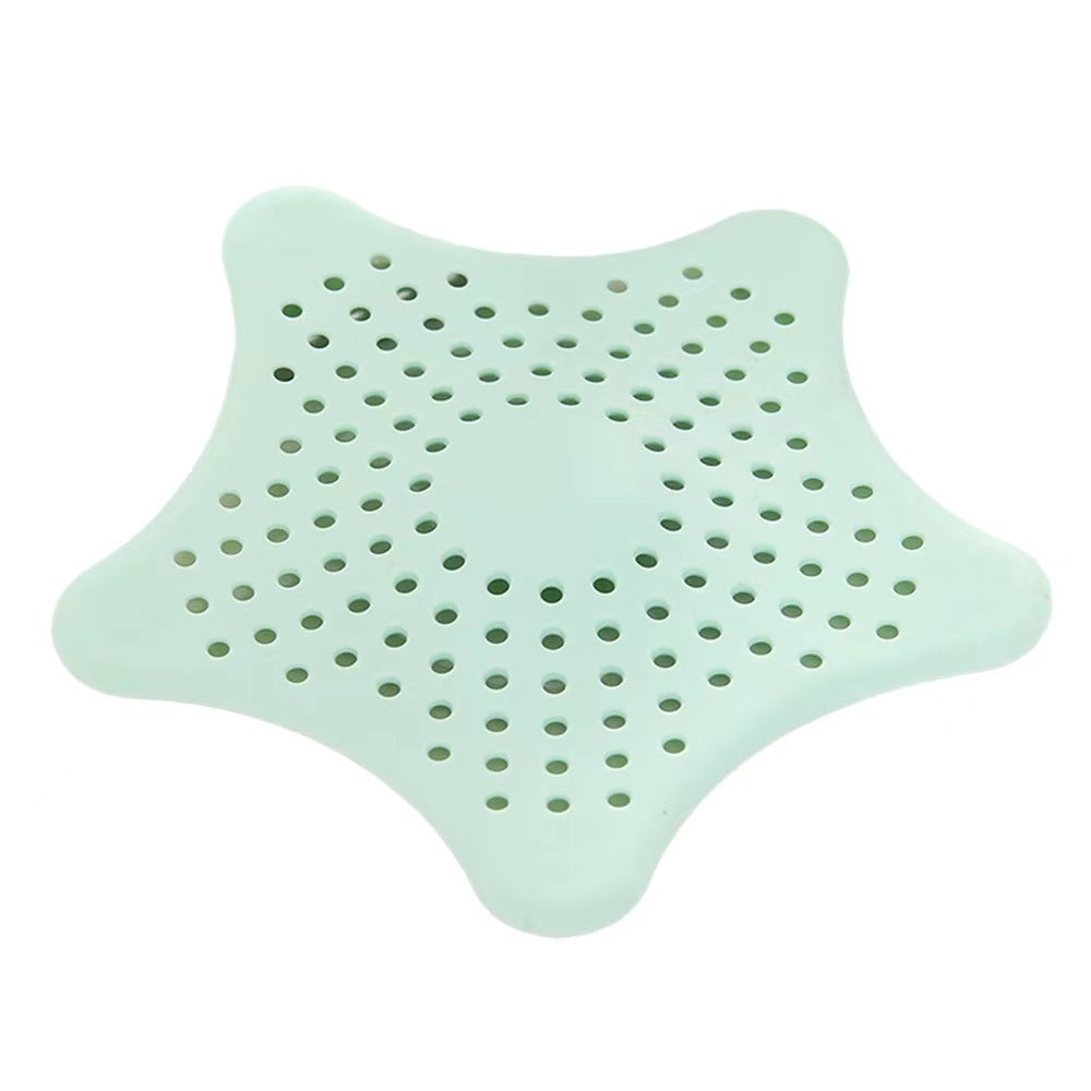 Silicone Drain Cover / Filter for Sink, Bathtub, Shower Green