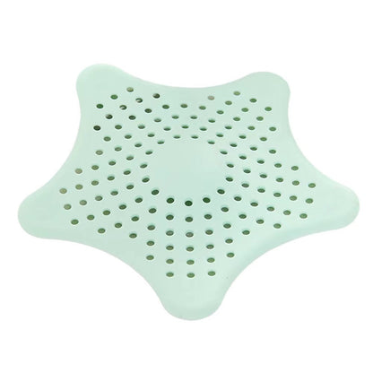 Silicone Drain Cover / Filter for Sink, Bathtub, Shower Green