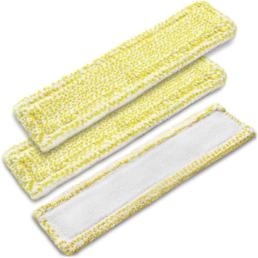 3-pack Microfiber Replacement Pads - For KÃ¤rcher WV2 WV5 Premium Plus Window Cleaner.