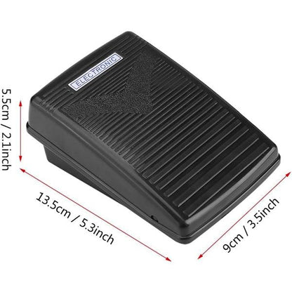 Sewing Machine Foot Pedal, Sewing Machine Pedal with Cord for Home Sewing, Compatible with Singer, JUKI, Husqvarna Viking, Elna, etc (EU).