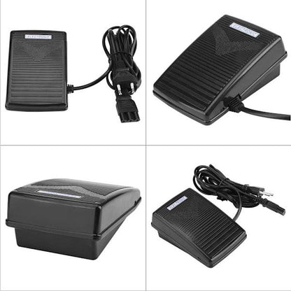 Sewing Machine Foot Pedal, Sewing Machine Pedal with Cord for Home Sewing, Compatible with Singer, JUKI, Husqvarna Viking, Elna, etc (EU).