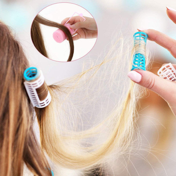 24 Sponge Hair Rollers, Large Hair Rollers for Styling with Soft Foam 2.5 cm 2.5cm