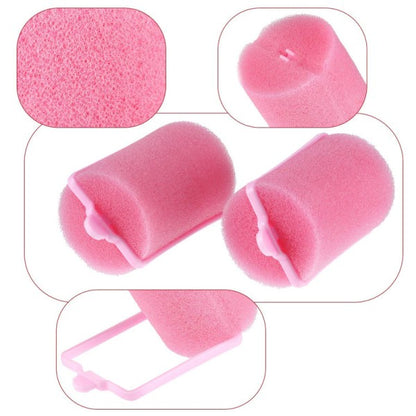 24 Sponge Hair Rollers, Large Hair Rollers for Styling with Soft Foam 2.5 cm 2.5cm