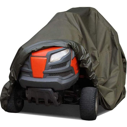Universal Waterproof Lawn Mower Cover 210D Oxford Fabric - 183x112x109cm, Compatible with Most Riding Mowers and Tractors.