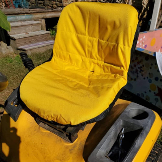 Seat Cover for Riding Mowers - Waterproof Tractor Seat Cover - Universal for Riding Mowers and Tractors - Seat Covers up to 35.5 cm High.