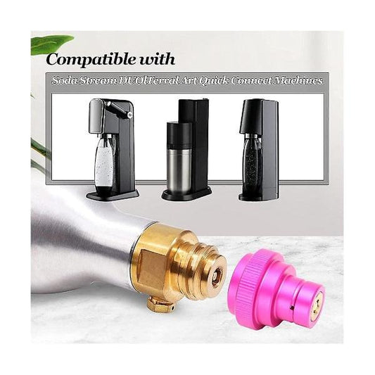 CO2 Quick Adapter for Duo-quick Connect Qc, Art and Terra, Replacement for CO2 Cylinder Tr21-4 Male.