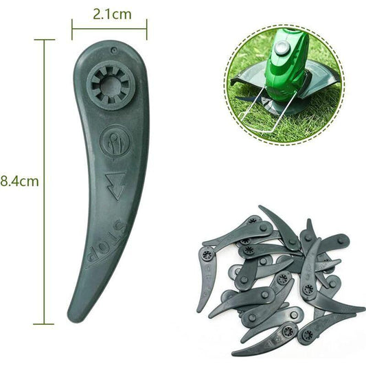 24-pack Bosch Grass Trimmer Blades for Bosch Durablade Art 23-18 LI Art 26-18 LI Grass Trimmers, Replacement Blades for Grass Trimmer..
