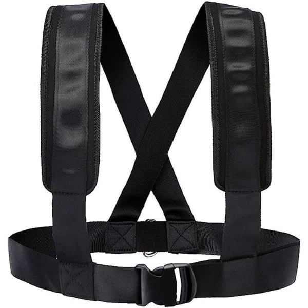 Sled Harness Tire Pull Harness Fitness Resistance Training Workout.