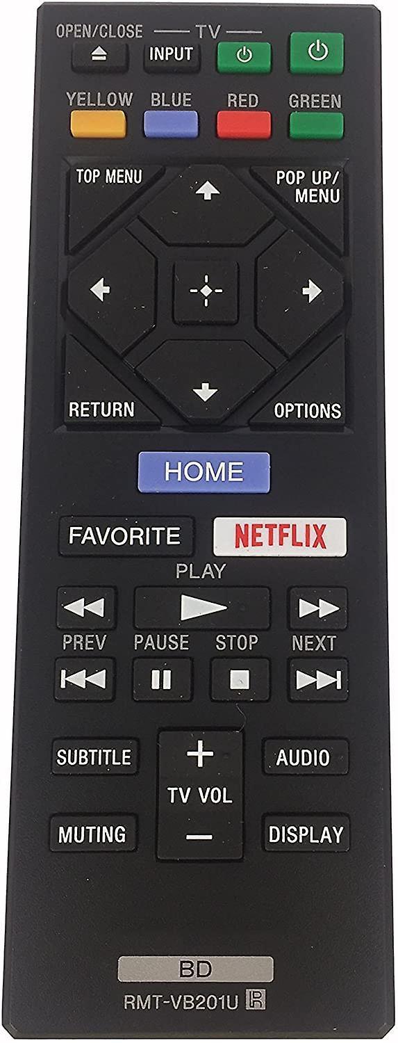 RMT-VB201U Remote Control for Sony Blu-ray DVD Player Remote Control BDP-BX370 BDP-S1700 BDP-S3700.