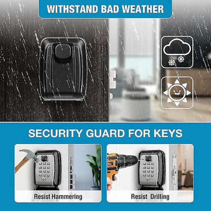 Waterproof key box wall mounted outdoor key box safe key box wall mounted key cabinet.