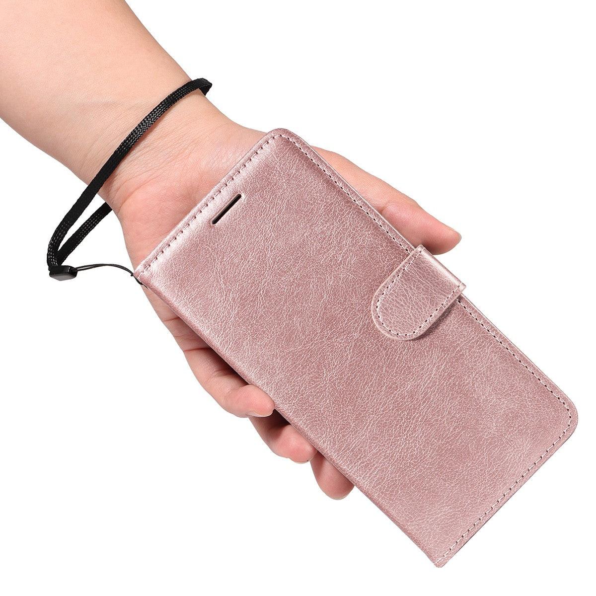 SKALO Xiaomi Redmi A5 4G PU Leather Wallet Case - More Colors_MGF Pink gold Pink gold.