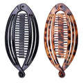 Classic Banana Clip Hair Clip Ponytail Holder for Girls with Braided Style