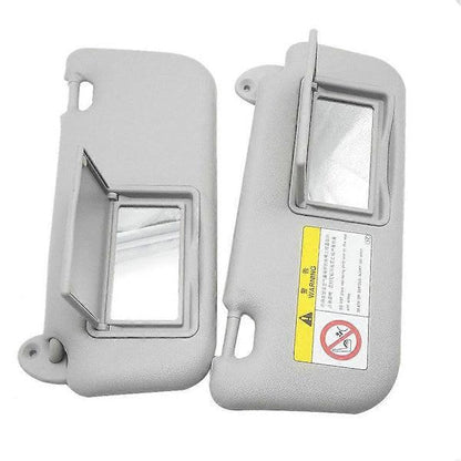Car Visor for 2014 2015 2016 2017 74320-02B21 74310-02K91 with Mirror Car Accessories Gray.