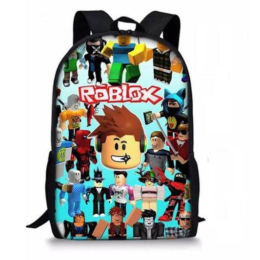 3D Roblox School Bag Lunch Bag Pencil Case 3-pack Backpack Backpack.