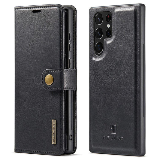 DG.MING 2-in-1 Magnetic Wallet Samsung Galaxy S22 Ultra Black_max.