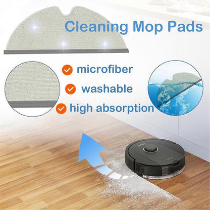 For Roborock Q8 Max/ Q5 Pro Main Brush Side Brush Hepa Filter Mop Cloth 51 51 plastic.