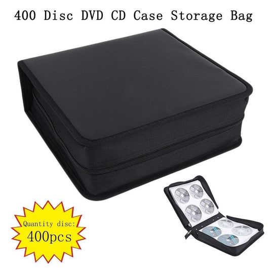 400pcs PU Leather CD Case, DVD Storage Bag, High Quality.