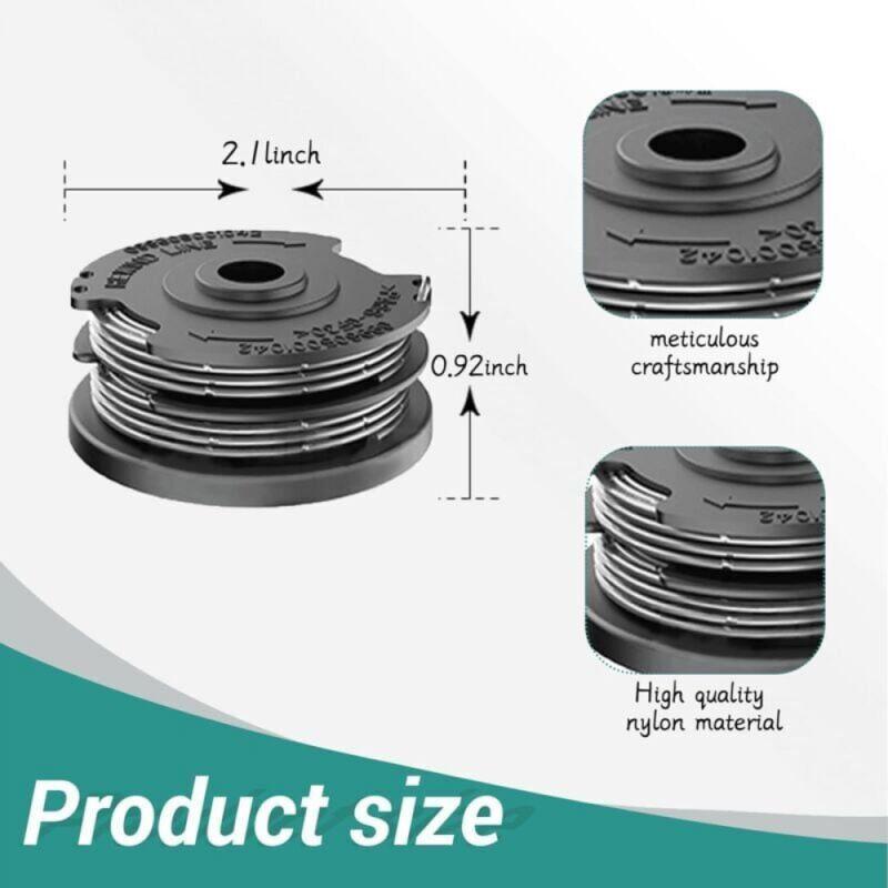 Bosch Trimmer Line 4pcs 6.1mx 1.65mm for ART 24 27 30 30-36 LI.