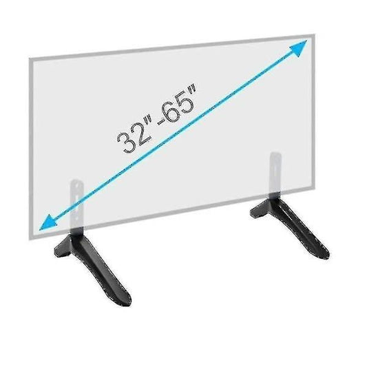 Universal TV Stand Base for 32-65 inch TVs, holds up to 45 kg.