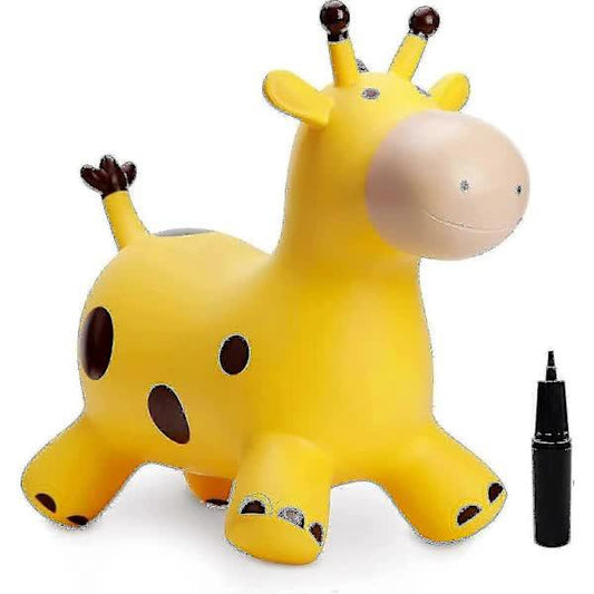 Babe Fairy Giraffe Trampoline Horse Jumper For Toddlers - Jumping Horse Trampoline [PB].