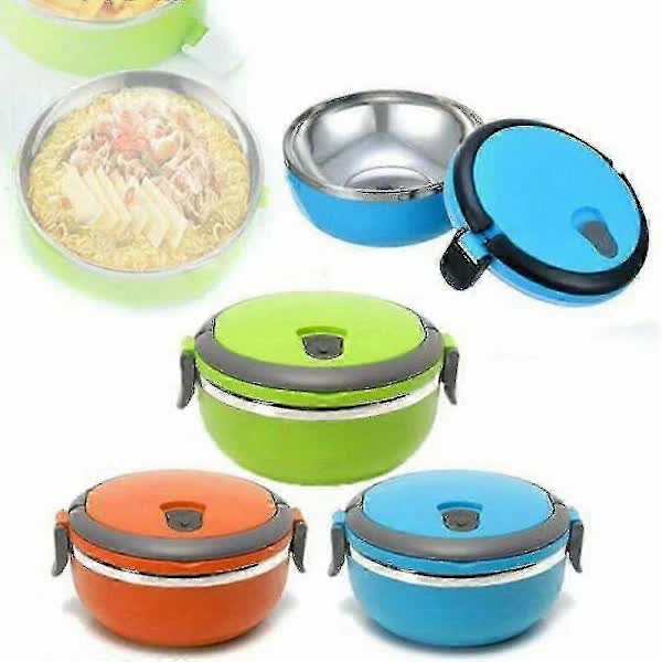 Vacuum Insulated Stainless Steel Food Container, Portable Food Thermos for Travel_yux