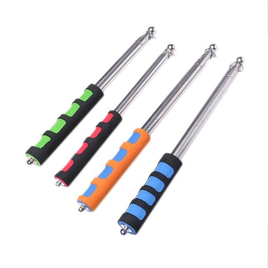 New 2M Portable Extendable Handheld Windsock Flagpole Telescopic Random Color 2m.
