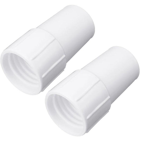 Pool Vacuum Cleaner Hose Cuffs Connector Adapter Fits for Vacuum Cleaner Hose Cleaning Accessories 1.5 Inch 2pcs.