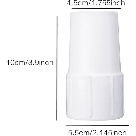 Pool Vacuum Cleaner Hose Cuffs Connector Adapter Fits for Vacuum Cleaner Hose Cleaning Accessories 1.5 Inch 2pcs.