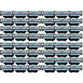 48 pcs Razor Blade Refill, Manual Mach 3 for