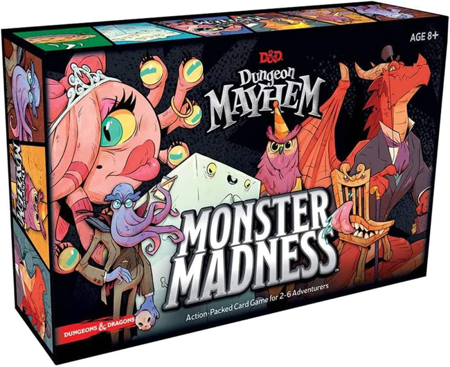 Dungeons & Dragons Card Game: Monster Madness, Monochrome, Multicolor, Standard Monster Version-tfrf Monster Version. Hover Image