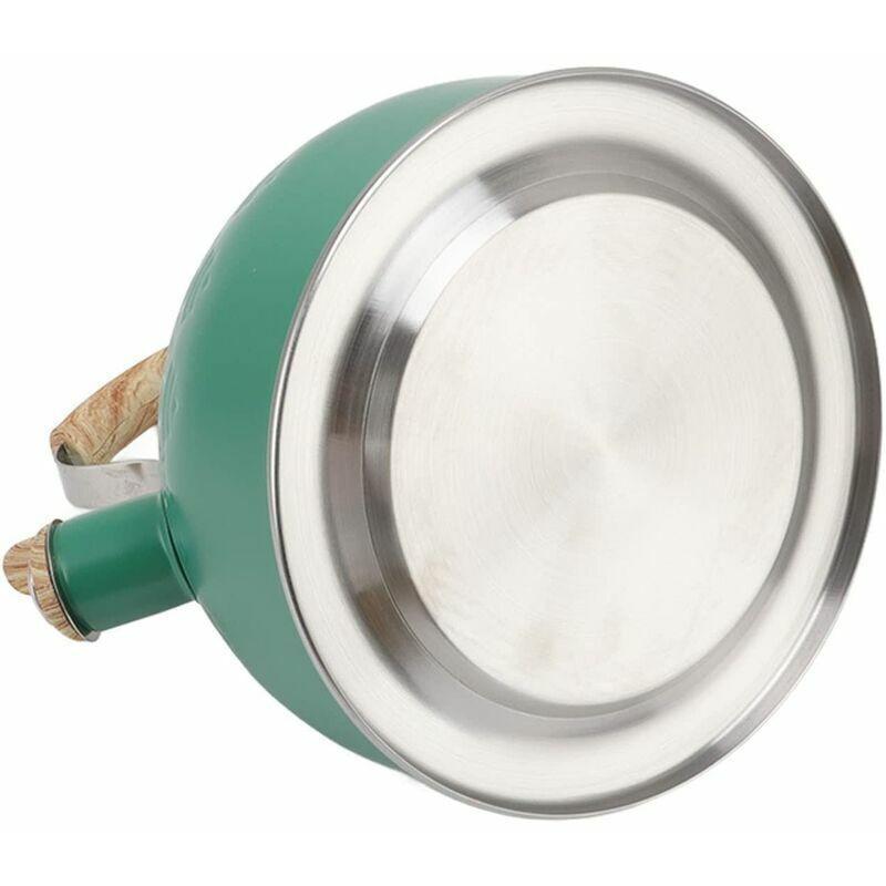 Kettle 2.5L Stainless Steel Whistling Kettle for Induction and Gas Stove Wood Stove.