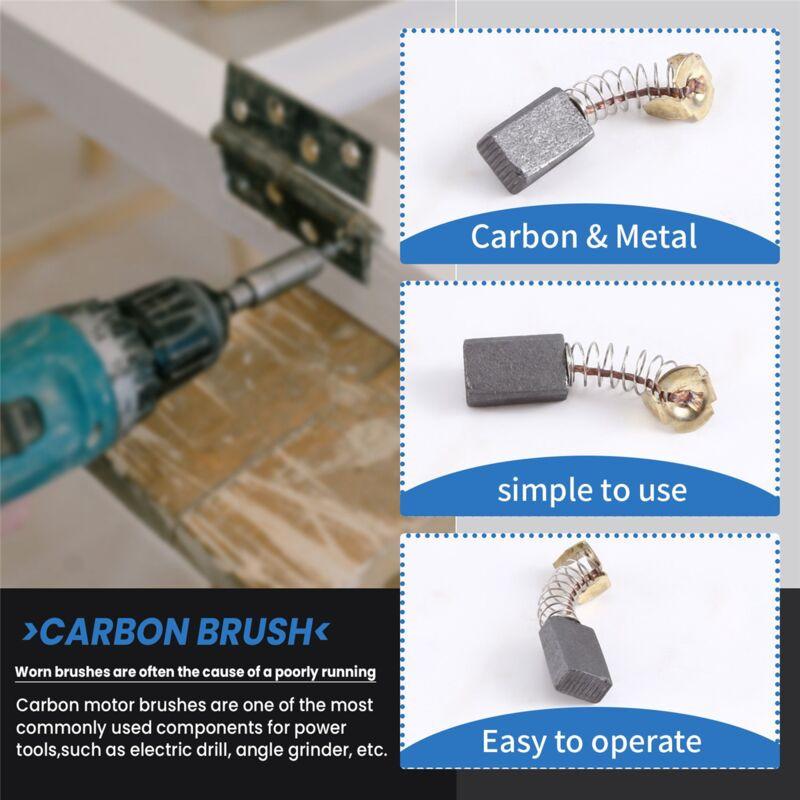 pieces 6mm x 10mm 16mm motor carbon brush replacement for CB-103.