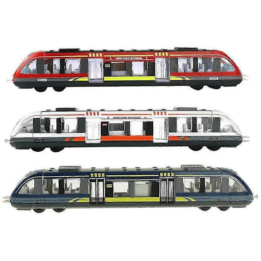 3pcs Simulation Electric Train Toy Children Train Toy Educational Train Toy Funny Train Toy.
