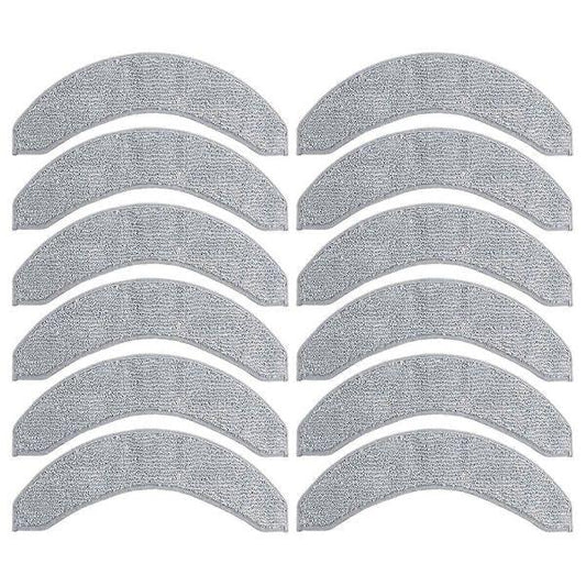 12-pack Replacement Mop Pads for iRobot Roomba Combo J7+ Robot Vacuum Cleaner.