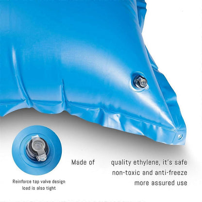 Extra Thick Winter Cushion for Above Ground Pool, Air Cushion for Equalizing Cold and Ice, Winter Preparation Pool C[D]-XY27- Blue