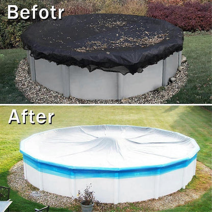 Extra Thick Winter Cushion for Above Ground Pool, Air Cushion for Equalizing Cold and Ice, Winter Preparation Pool C[D]-XY27- Blue