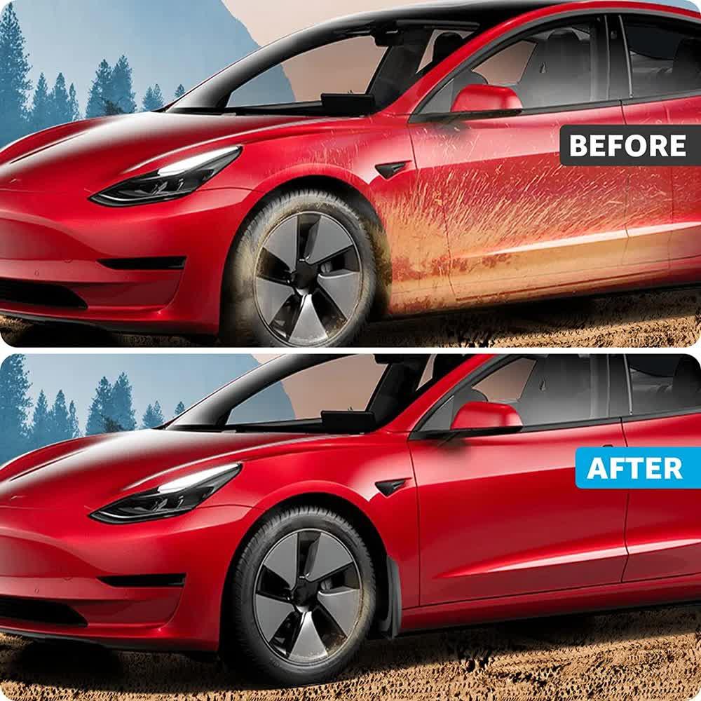 pcs Mudguards for Tesla Model 3 Front Rear Mudguard Fender Kit White Model 3_tfrf White Model 3.